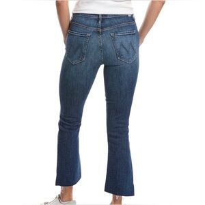 MOTHER Crop Step Fray Jeans Size 30 Premium Designer Denim